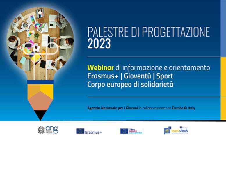 Palestre di Progettazione 2023: i webinar sui progetti Erasmus+