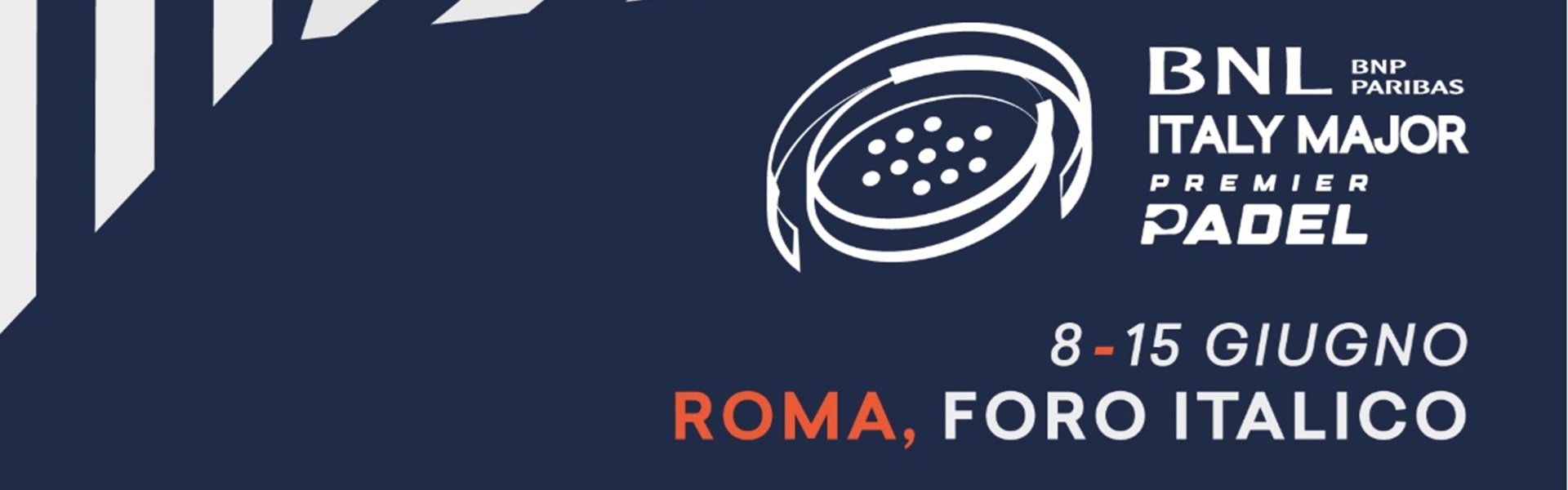Il Dipartimento ai BNL Italy Major premier Padel 2025