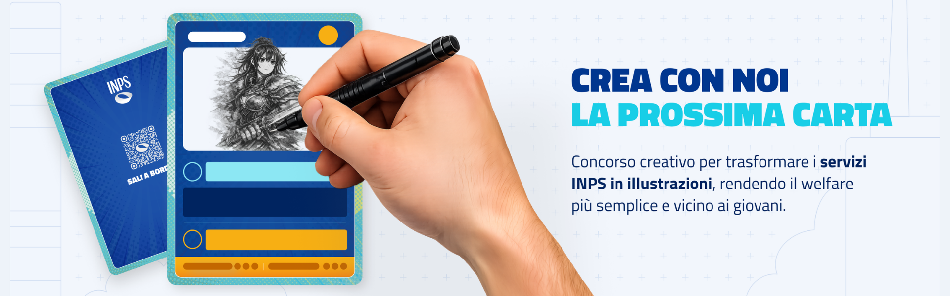Crea con noi la prossima carta INPS