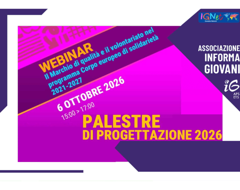 Palestre di progettazione, l’appuntamento del 6 ottobre 2026